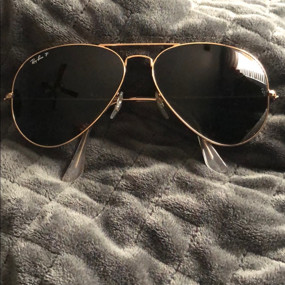 Ray-ban large polarized aviators